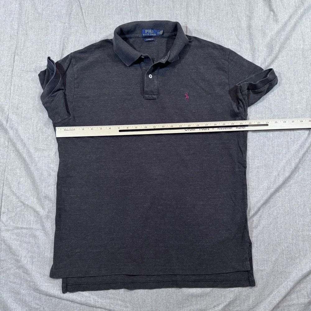 Polo Ralph Lauren‎ Polo Shirt Mens Large Classic Fit Embroidered Pony Preppy